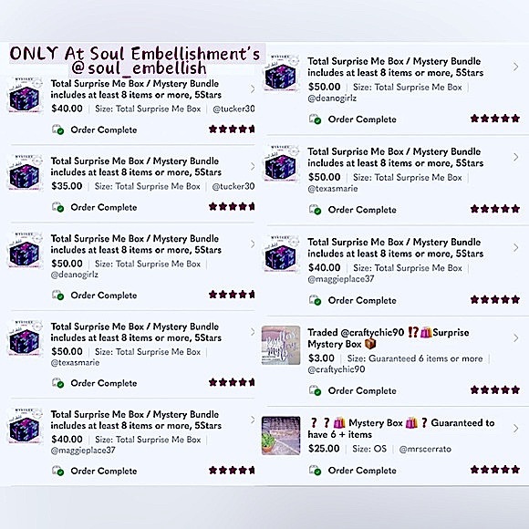 5-STAR MYSTERY GIFT BOXES: Personalized Curated Gift Boxes+Gifted Wrapped - Picture 2 of 16